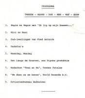 1982-01-10 Doe mer wa show 0 Programma 1982-01-10 Doe mer wa show 0 Programma